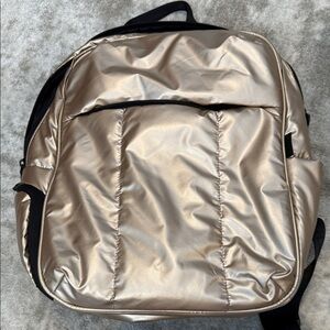 New! Calpak Stylish Gold Lula Backpack